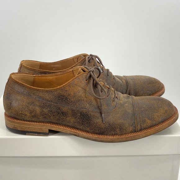 Margiela Distressed Leather Derby main image 5